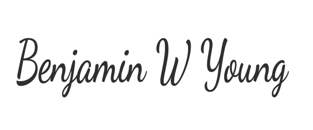 benjamin w young writen in script